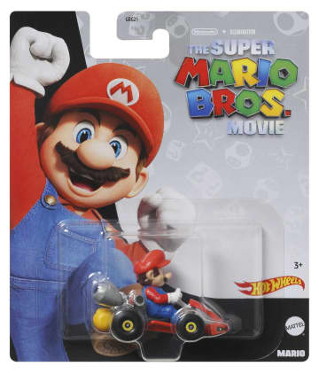 Hot Wheels Mario Kart Vehículo de Juguete Mario Película Estándar Kart - Image 5 of 5