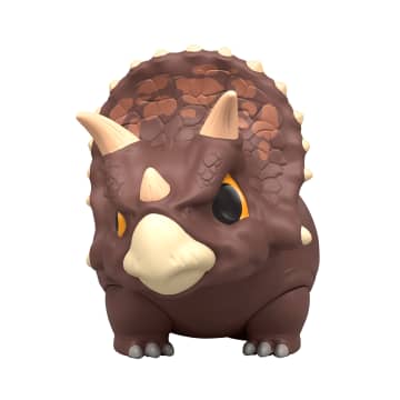 Jurassic World Dinossauro de Brinquedo Triceratops Bite Club Colecionável - Image 3 of 6