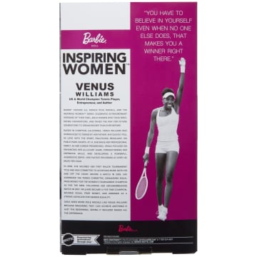 Barbie Inspiring Women Series, Venus Williams Fashion Doll With Signature Tennis Uniform - Coming Soon - Image 6 of 6