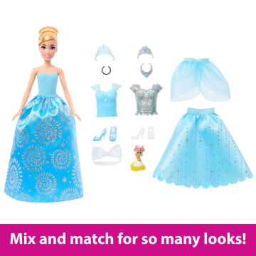 Disney Princess Toys, Fashion Surprise Cinderella Doll And Accessories - Image 4 of 6