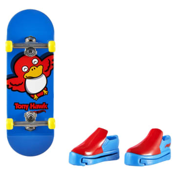 Hot Wheels Skate Veículo de Brinquedo Skateboard com Tenis - Imagen 1 de 1