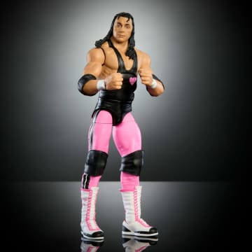 Wwe-Élite Wrestlemania-Bret Hart-Figurine Premium Live Event - Imagen 5 de 6