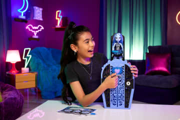 Monster High Skulltimate Secrets Monster Mysteries Playset, Abbey Bominable Doll With 19+ Surprises - Image 2 of 6