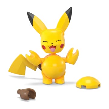 MEGA Pokémon Juguete de Construcción Pokébola Coleccionable Pikachu - Imagem 2 de 5