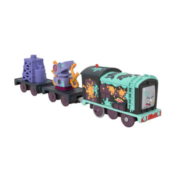 Thomas & Friends Frosting Diesel Motorized Toy Train Engine & Cargo For Preschool Kids - Image 1 of 6