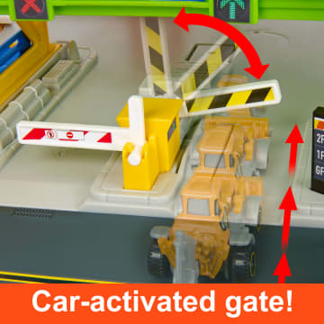 Matchbox Action Drivers Construction Playset With Lights And Sounds, 1 Construction Vehicle - Imagem 2 de 6
