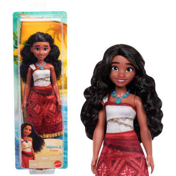 Disney Moana 2 Moana Fashion Doll With 2 Accessories & Removable Outfit, Inspired By The Movie - Image 1 of 6