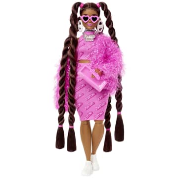 Barbie Extra Doll #14 in Fashion & Accessories, With Pet, 3 Year Olds & Up - Image 4 of 6