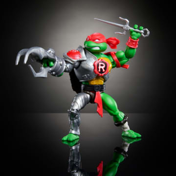 Masters of the Universe Tartarugas of Grayskull Figura de Ação Raphael de 5.5 polegadas - Imagem 4 de 6