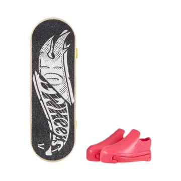 Hot Wheels Skate Veículo de Brinquedo Skateboard Símbolo de Donut com Tênis - Imagem 3 de 4