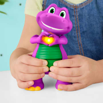 Barney Figura de Juguete Manos de Corazón Luces y Sonidos - Imagen 2 de 6