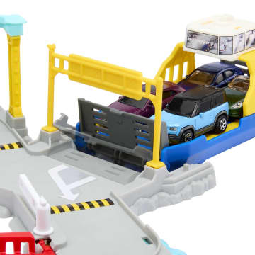Matchbox Cars Playset, Ferry Port Set With Ferry Boat & 1 Matchbox Car - Imagen 4 de 6