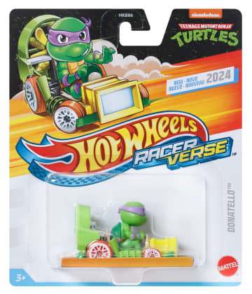 Hot Wheels RacerVerse Vehículo de Juguete Donatello - Imagen 5 de 5