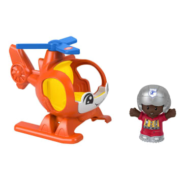 Fisher-Price  Little People  Hélicoptère et Figurine Pilote - Image 3 of 6