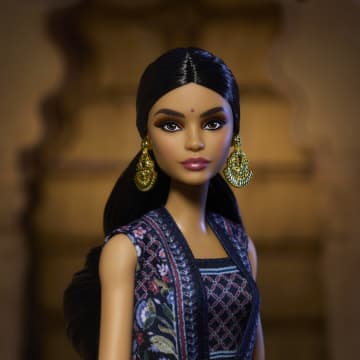 Barbie Signature Diwali Doll By Anita Dongre Wearing Festival Of Lights Look, Holiday Collectible - Image 2 of 6