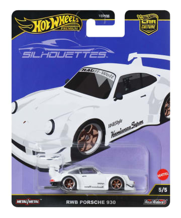 Hot Wheels Collector Veículo de Brinquedo Carro Porsche 930 RWB - Imagem 6 de 6