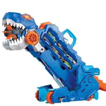 Hot Wheels City Pista de Brinquedo Super Reboque de T-Rex - Image 5 of 6