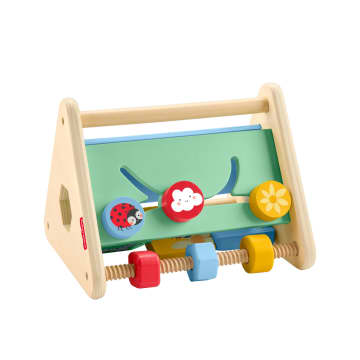Fisher-Price  Triangle D’Activités en Bois, 1Élément en Bois - Imagen 5 de 6