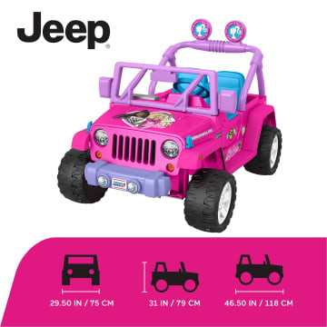 Power Wheels Barbie Jeep Wrangler - Imagen 6 de 6