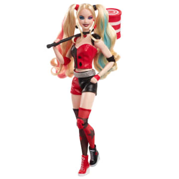Barbie Signature Muñeca de Colección Batman 85 Aniversario Harley Quinn - Imagem 5 de 6