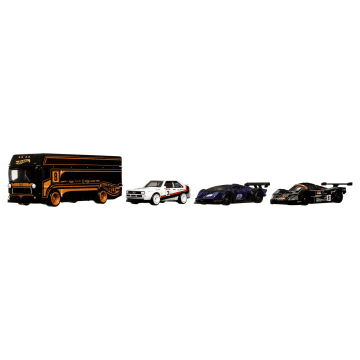 Hot Wheels Premium Collector Display Sets, 3 Cars & 1 Transporter - Imagem 5 de 6