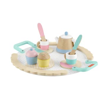 Fisher-Price Juguete para Bebés Juego de Té de Madera - Imagen 6 de 6