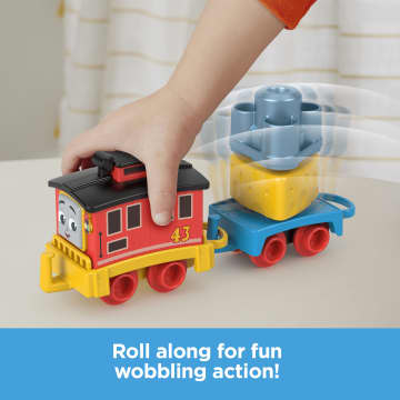 Thomas & Friends My First Brake Car Bruno Push-Along Vehicle With Stacking Cargo For Toddlers - Imagen 4 de 6