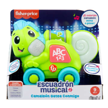 Fisher-Price Juguete para Bebés Escuadrón Musical Camaleón Gatea Conmigo - Imagen 7 de 7
