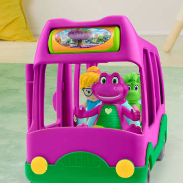 Barney Vehículo de Juguete Autobús de Aventuras - Imagem 5 de 6