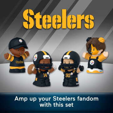 Little People Collector Pittsburgh Steelers Officially Licensed NFL Special Edition Set, Series 2 - Imagen 3 de 6