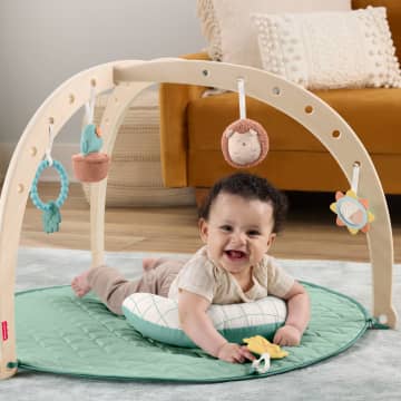 Fisher-Price  Tapis D’Activités de Luxe en Bois, Jouets de Développ. - Imagen 3 de 6