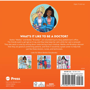 Barbie: You Can Be A Doctor Sticker Book (Ages 3 - 7) - Imagen 2 de 5