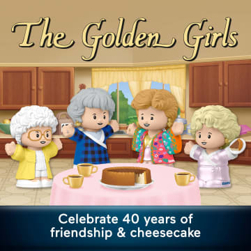 Little People Collector The Golden Girls Late Night Cheesecake, 40Th Anniversary Set For Adults & Fans - Imagem 2 de 6