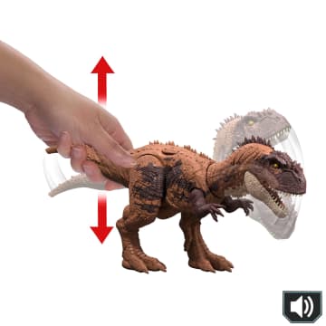 Jurassic World  Rugissement Féroce  Dinosaures Avec Sons et Attaque - Imagem 3 de 6