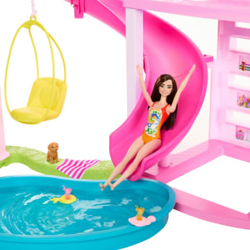 Barbie® Coffret de Jeu Maison de Rêve, 3 Étages, 75+ Éléments - Image 4 of 6