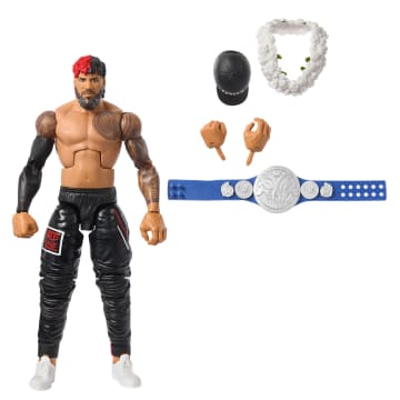 WWE Top Picks Elite Collection Jimmy Uso Action Figure, With Accessories & Life-Like Detail - Imagen 1 de 6