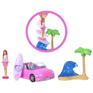 Barbie  Mini Barbieland  Coffret Véhicule et Poupée  Décapotable - Imagen 3 de 5