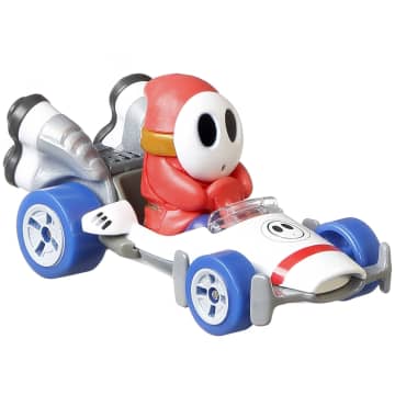 Hot Wheels Mario Kart Vehículo de Juguete Shy Guy B-Dasher - Imagem 2 de 5