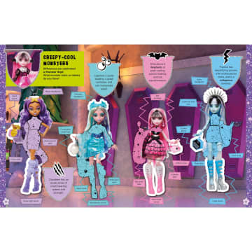 Monster High: Dress-Up Sticker Book (Ages 6+) - Imagem 5 de 5
