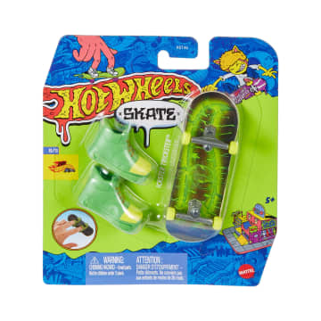 Hot Wheels Skate Veículo de Brinquedo Skateboard ICKSTER TRICKSTER™ com Tênis - Imagen 6 de 6
