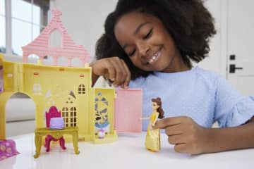 Disney Princesa Conjunto de Brinquedo Castelo Bela Empilhável - Imagen 2 de 6