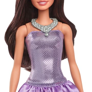 Barbie  Fashionistas  Poupée234, Cheveux Bruns, Robe Pailletée - Imagem 4 de 6