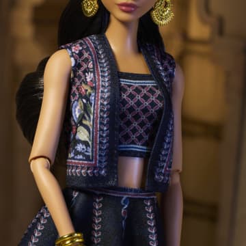 Barbie Signature Diwali Doll By Anita Dongre Wearing Festival Of Lights Look, Holiday Collectible - Sold Out - Image 4 of 12