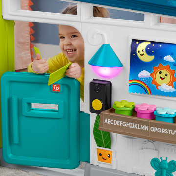 Fisher-Price Ríe y Aprende Juguete para Bebés Casa Deluxe de Aprendizaje - Imagen 3 de 6