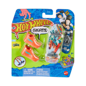 Hot Wheels Skate Vehículo de Juguete Patineta SPIKED FURY™ con Tenis - Image 5 of 5