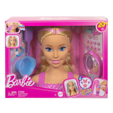 Barbie  Tête à Coiffer, Cheveux Blonds, 20+ Accessoires - Imagen 6 de 6