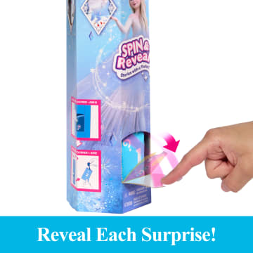 Disney Frozen Spin & Reveal Elsa Fashion Doll & Accessories With 11 Surprises - Image 4 of 6