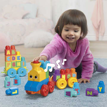 Mega Bloks Juguete de Construcción Abc Tren de Aprendizaje - Imagen 2 de 6