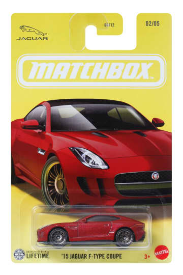 Matchbox Diecast Veículo de Brinquedo Jaguar F-Type Coupe - Imagem 4 de 4