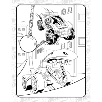 Hot Wheels: Giant Coloring Book (Ages 3 - 6) - Imagem 6 de 6